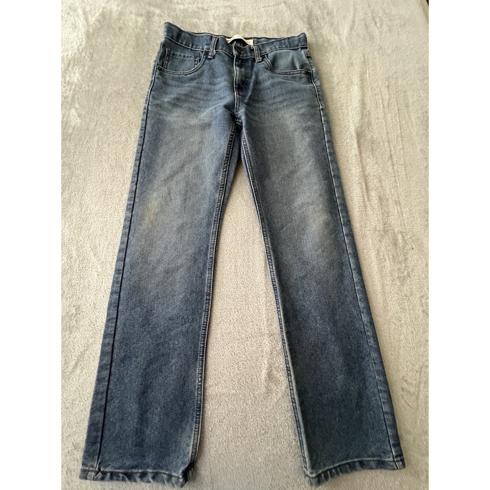 Levis 514 Womens Jeans 16R Medium Wash Denim Straight
